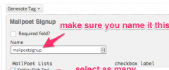 Mailpoet - Contact Form 7 Integration screenshot 2