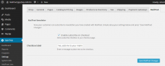 MailPoet Jigoshop Add-on screenshot 2
