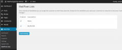 MailPoet Jigoshop Add-on screenshot 3