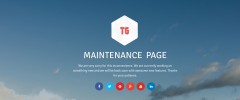 Maintenance Page screenshot 1