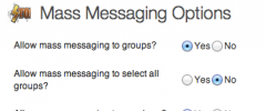 Mass Messaging in Buddypress screenshot 3