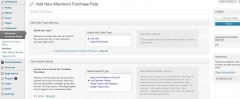 Maximum Purchase for WooCommerce screenshot 1