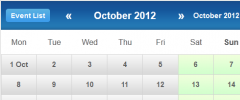 MB Calendar screenshot 1