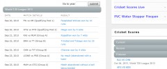 MBlogi Cricket screenshot 2