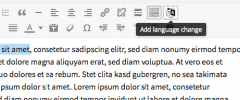 MCE Accessible Language Change screenshot 1