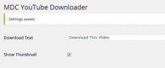 MDC YouTube Downloader screenshot 1