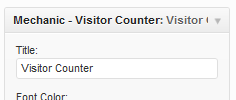 Mechanic Visitor Counter screenshot 2