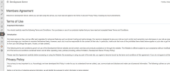 Terms & Conditions screenshot 1