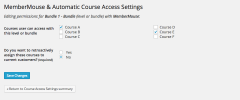 MemberMouse Addon for WP Courseware screenshot 2