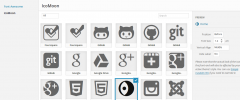 Menu Icons: IcoMoon screenshot 1