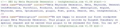 Meta Keywords Generator screenshot 3