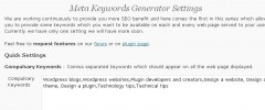 Meta Keywords Generator screenshot 4