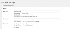 OGraphr for WordPress screenshot 4