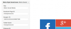 Metro Style Social Widget screenshot 4