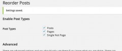 Reorder Posts screenshot 2