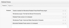 Related Posts for WordPress screenshot 1