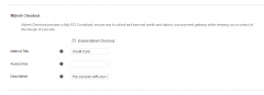 Mijireh Checkout for Jigoshop screenshot 1