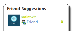 Mingle Live Status Feed Widget screenshot 4