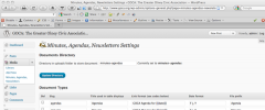 Minutes, Agendas, Newsletters screenshot 4