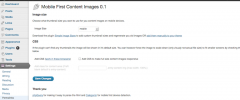 Mobile First Content Images screenshot 1