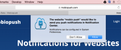 MobioPush Desktop Notifications screenshot 1