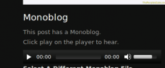 Monoblog screenshot 1