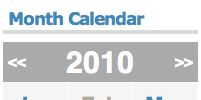 Month Calendar screenshot 1