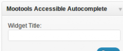 MooTools Accessible Autocomplete screenshot 2