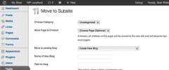 Move to Subsite screenshot 1