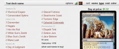 MTGPulse deckbox embedding tool screenshot 1