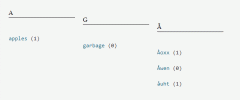 Multi-column Tag Map screenshot 5