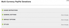 Multi Currency PayPal Donations screenshot 1