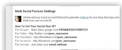Multi Social Favicon screenshot 1