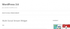 Multi Social Widget screenshot 2