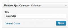 Multiple Ajax Calendar screenshot 2