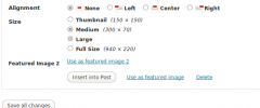 Multiple Featured Images screenshot 2