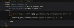 Multiple Sidebars screenshot 3