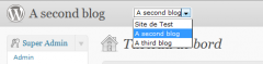 Multisite Switcher screenshot 1