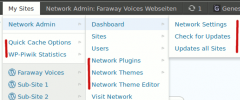 Multisite Toolbar Additions screenshot 1
