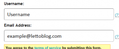 Multisite Tos screenshot 1