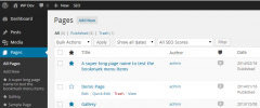 Admin Bookmarks screenshot 1