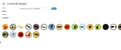 My Coderwall Badges screenshot 1