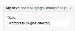 My developed plugins screenshot 4