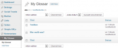 Glossar / Encyclopedia screenshot 1