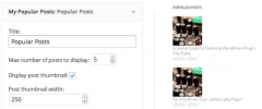 My Popular Posts Widget screenshot 1