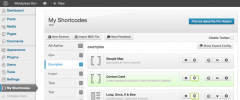 My Shortcodes screenshot 1