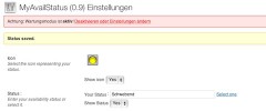 MyAvailStatus screenshot 1