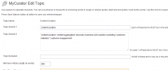 MyCurator screenshot 2