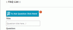MYFAQ Plugin screenshot 1