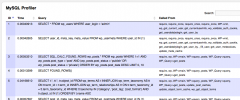 MySQL Profiler screenshot 2
